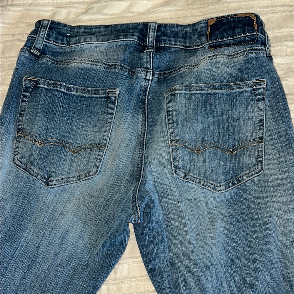 American Eagle Outfitters Blue Straight Jeans Classic Style